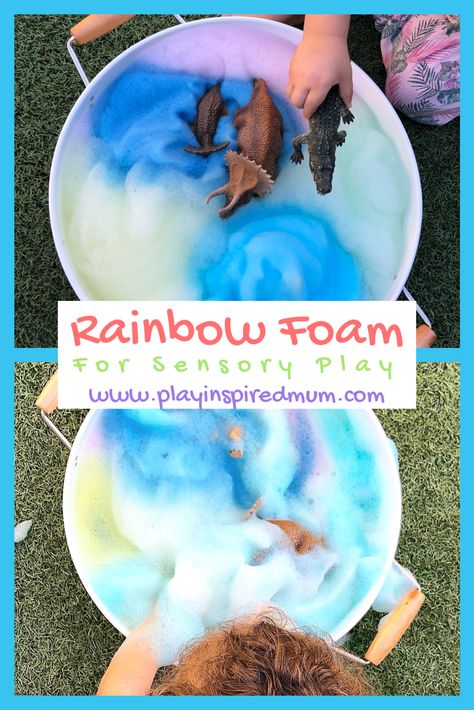 Sensory Play Recipes, Rainbow Sensory, Diy Rainbow, Messy Play, Toddler Play, Play Ideas, Baby Sensory, Sensory Bins, Sensory Activities