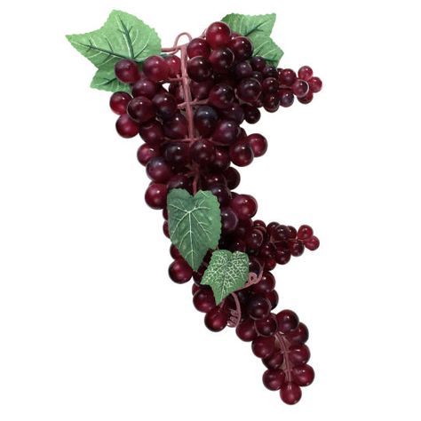 <div>This item is sold individually in store.<br><br>Create an eye-catching fruit basket for you... Grape Kitchen Decor, Glass Grapes, Grape Decor, Fake Fruit, Kitchen Walls, Tuscan Kitchen, Floral Bowls, Wine Decor, Tuscan Decorating