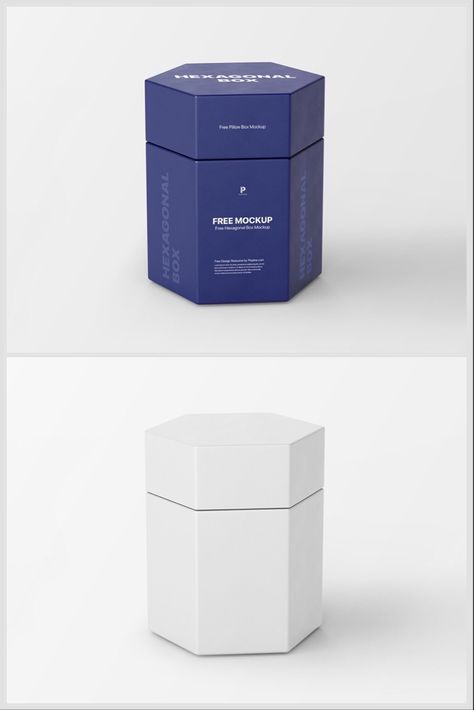 Packaging boxes come in different shapes and sizes and some shapes are very rear to see like our today’s free design resource which is the Free Hexagonal Box mockup. #design #mockup #free #psdmockup #box #hexagon #boxbrandingmockup #boxmockup #brandingmockup #psdtemplate #hexagonbox Hexagon Box Packaging Design, Hexagon Packaging Design, Hexagon Box Packaging, Hexagonal Packaging, Hexagon Packaging, Product Mockup Design, Mockup Packaging Box, Box Mockup Free, Packing Box Design