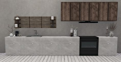 Crazysimlady The Sims 4 Interior, Ts4 Kitchen, Crazy Pool, Sims 4 Interior, Sims Decor, Scandinavian House, Sims 3 Mods, Sims 4 Kitchen, Die Sims 4