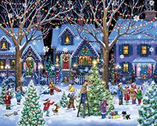 Vermont Christmas, Christmas Jigsaw Puzzles, Snow House, Christmas Puzzle, Puzzle 1000, Thomas Kinkade, 1000 Piece Jigsaw Puzzles, Mosaic Crafts, Christmas Cheer