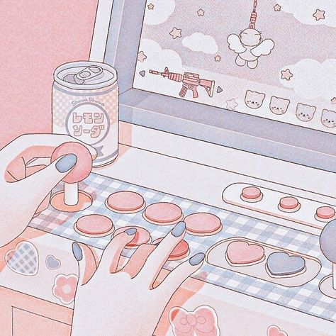 Soft Pink Theme, Images Kawaii, Aesthetic Light, Kawaii Illustration, Cute Pastel Wallpaper, Blue Anime, Anime Animation, Pastel Pink Aesthetic, Cute Kawaii Drawings