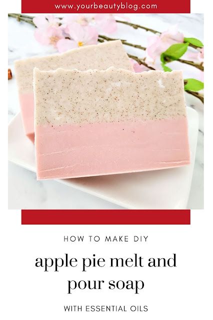 Fall Melt And Pour Soap Ideas, Apple Pie Melt, Melt And Pour Soap Ideas, Fall Soap Recipes, Melt And Pour Soap Recipes, Milk Soap Recipe, Apple Soap, Natural Soaps Recipes, Easy Soap Recipes