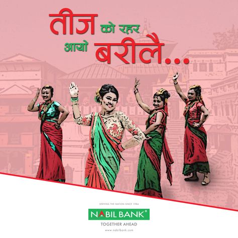 Happy Teej 2074!!! #nabilbank #festival #teej Festival Creative Ads, Creative Ads Ideas, Happy Teej, Teej Festival, Happy Movie, Festive Poster, Post Ideas, Creative Ads, Image Search