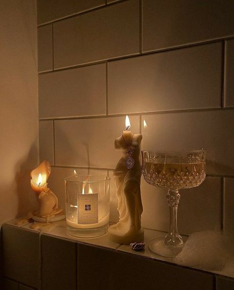 candle aesthetic and bath image <img alt= src="https://data.whicdn.com/images/352449181/original. | Aesthetic candles, Candles, Candle aesthetic Candle Holder, The Internet, Internet, Candles, Wine, Makeup, Glass, Beauty, Instagram