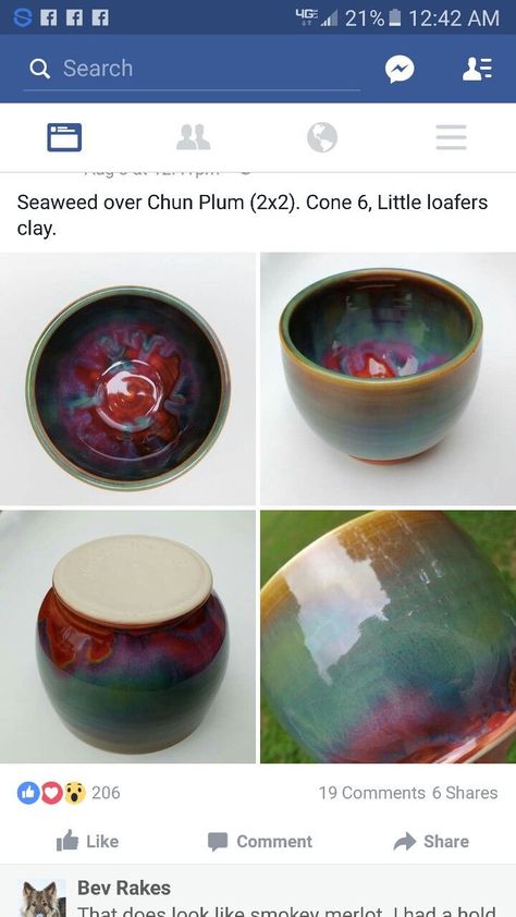 Nice glaze More Cool Glaze Combinations, Potters Choice Glazes, High Fire Glaze Combinations, Cone 6 Glaze Combinations, Cone 5 Glaze Combinations, Seaweed Glaze Combinations, Mayco Stoneware Glaze Combinations, Clay Glaze Ideas, Amaco Potters Choice Glaze Combinations