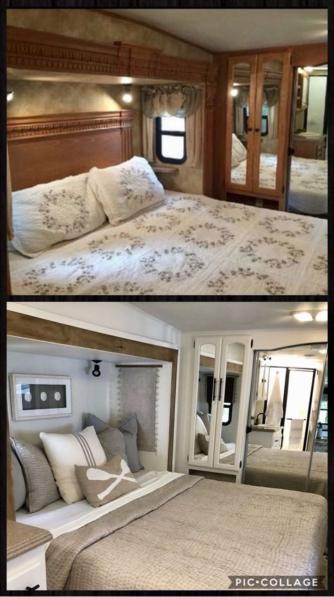 Pin by Liz Madison on RV | Diy camper remodel, Rv interior remodel, Tiny house camper Camper Revamp, Rv Diy, Ny House, Motorhome Remodel, Camper Reno, Rv Interior Remodel, Camper Interior Design, Tiny House Camper, Camper Trailer Remodel