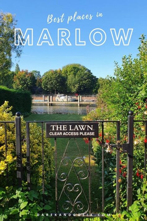 Marlow Buckinghamshire, Midsomer Murders, Canoe Club, Garden Cafe, River Thames, Green Space, Boat Trips, Best Location, Uk Travel