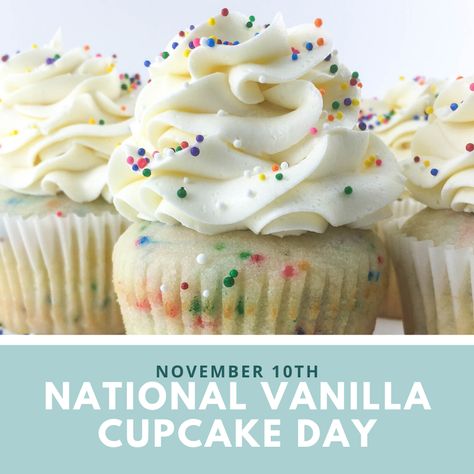 To celebrate National Vanilla Cupcake Day, share some cupcakes with your friends and family and watch an episode of the Food Network reality-based competition show, Cupcake Wars. National Cupcake Day, Beer Bread Mix, Cupcake Day, Apple Cinnamon Bread, Tastefully Simple, Beer Bread, Bread Mix, Love Cupcakes, Fun Cupcakes