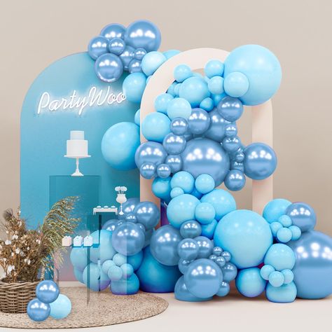 Balloon wall decorations