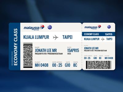 Malaysia Airlines Boarding Pass Malaysian Airlines, Air Ticket Booking, Airline Booking, Printable Tickets, Airport Design, Malaysia Airlines, Ticket Design, Cheap Flight Tickets, Ticket Template