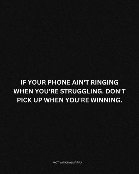 "Remember, when your phone isn't ringing during tough times, it shows who's truly there for you. Stay focused, keep pushing, and celebrate your wins unapologetically. Your journey is your strength. 💪✨ If this resonates, don't forget to like, share, comment, and save this post! Let's spread the motivation together! #MotivationalMafiaa #StayStrong #KeepWinning" Warrior Quotes, Keep Pushing, Tough Times, Remember When, Stay Focused, Don't Forget, Let It Be, Celebrities, Quotes