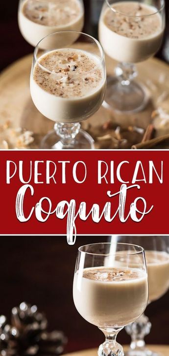 Not the biggest fan of eggnog? Give it's tropical Puerto Rican cousin a try - coconut-based Coquito is rich, creamy, full of rum, and ready for any holiday party! #crumbykitchen #christmas #christmasdrinks #coquito #puertorico #puertoricanfood #coconut #coconuteggnog #cocktailrecipes #holidayrecipes Best Coquito Recipe, Puerto Rican Coquito Recipe, Coquito Drink, Puerto Rican Coquito, Coquito Recipe, Puerto Rico Food, Boricua Recipes, Puerto Rican Recipes, Porto Rico