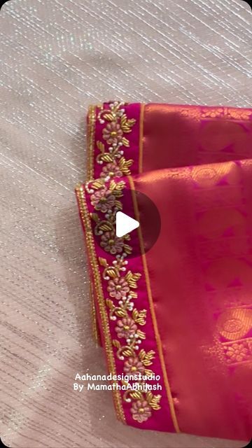 Hand Embroidery Blouse Designs Simple, Simple Embroidery Blouse Designs, Simple Handwork Blouse Design, Blouse Work Designs Latest, Handwork Blouse Design, Latest Aari Work Blouse Designs, Very Simple Aari Work Blouse Design, Blouse Aari Work Design, Aari Work Blouse Simple Design