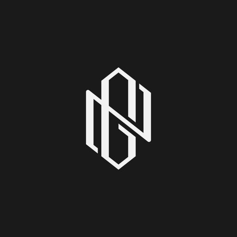 Initial NG GN G N Monogram Logo Template Vector Illustration Isolated in Black White Background N Monogram Logo, N Monogram, Gate Logo, Black White Background, N Logo Design, G Logo Design, Design Studio Logo, Text Logo Design, Monogram Logo Design