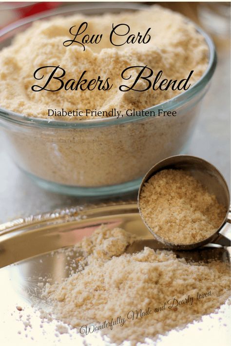 Low Carb Bakers Blend (THM FP, Gluten Free) Great for Trim and Healthy Baking Thm Baking Blend Copycat, Thm Baking Blend, Thm Fp, Low Carb Cupcakes, Keto Flour, Trim Healthy Momma, Chemo Care, Low Carb Flour, Trim Healthy Mama Recipes