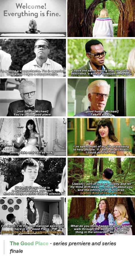 The Good Place Tumblr Posts, The Good Place Tumblr, The Good Place Fanart, The Good Place Finale, The Good Place Chidi, The Good Place Quotes, Jeremy Bearimy, Tv Land, Fandom Funny