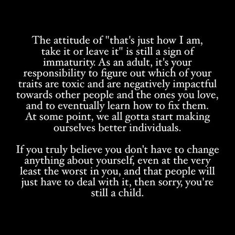 Yasssss!!! Accountability for your actions, whether intentional or not is a true indicator of a mature and compassionate being Avoiding Accountability Quotes, People Who Don't Take Accountability, You Can’t Control Other Peoples Actions, Accountability Definition, People Who Can’t Take Accountability, Maturity Quotes, Growing Up Quotes, Support Quotes, Life Words