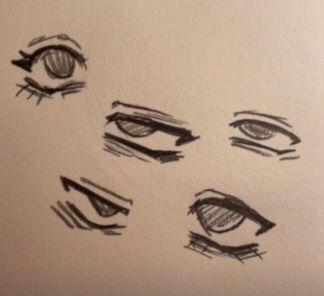 Drawing Eyes Simple, Eyes Simple Drawing, Art Styles Eyes, Sleepy Eyes Drawing, Eye Drawing Styles, Ways To Draw Eyes, متحف فني, Kad Nama, Eye Drawing Tutorials