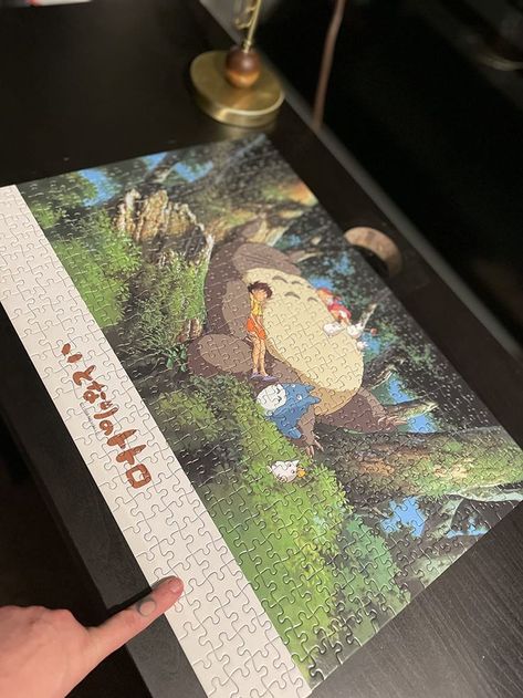 Puzzle Gift Ideas, Puzzle Aesthetic, Miyazaki Anime, Coraline Aesthetic, Art Zine, 500 Piece Jigsaw Puzzles, Puzzles Gifts, My Neighbor Totoro, Hayao Miyazaki