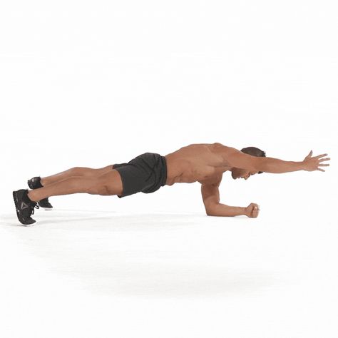 Single-Arm Plank Plank Hold, Stability Exercises, Body Weight, Push Up, Hold On