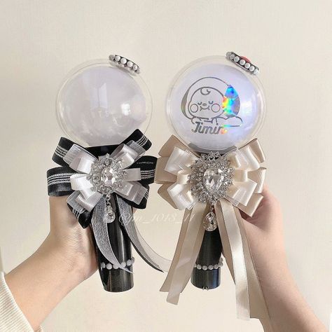 Light Stick Bow Kpop, Light Stick Ribbon, Lightstick Bow Kpop, Kpop Lightstick Bows, Lighstick Ribbon, Lightstick Decoration Ideas, Kpop Lightstick Decoration, Lightstick Ribbon, Lightstick Bow