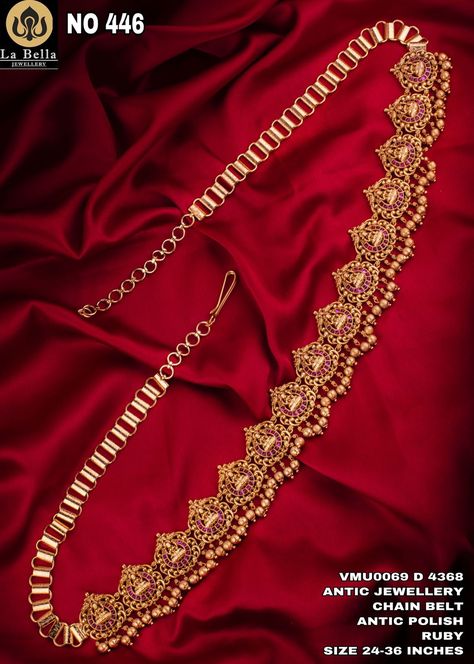 Vaddanam Chain Designs, Simple Vaddanam Designs, Chain Vaddanam Designs Gold, Simple Vaddanam Designs Gold, Gold Kamarbandh Design, Waist Belt Gold Indian Jewellery, Vaddanam Designs Gold Indian, Tamil Jewellery, Kamarbandh Jewellery