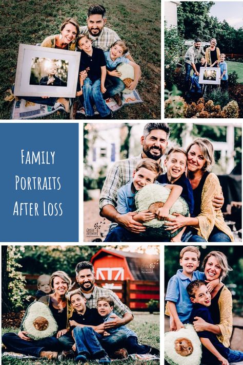 Memorial Picture Ideas, Memorial Photoshoot, Ab Photos, First Family Photos, Losing A Baby, Shoot Poses, Family Portrait Poses, Children Photography Poses, Fall Family Pictures