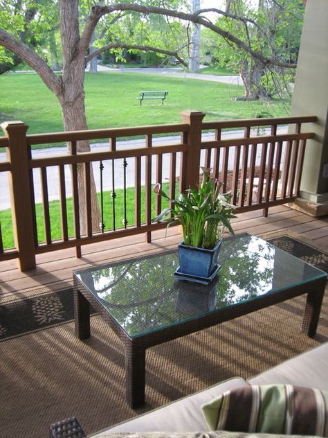 Cable railing deck