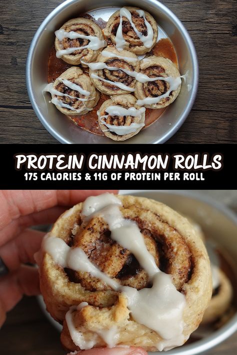 High Protein Cinnamon Rolls, Protein Cinnamon Rolls, Kodiak Cakes Recipe, Cinnamon Sugar Recipes, Healthy Cinnamon Rolls, Food Alternatives, Easy Protein, Protein Baking, High Protein Desserts