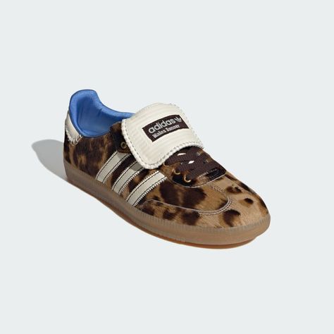 adidas Wales Bonner Samba Pony Leo Low Shoes - Brown | Unisex Lifestyle | adidas US Wales Bonner Adidas, Leopard Print Adidas, Wales Bonner Samba, Adidas Wales Bonner, Samba Shoes, Lucky Blue, Low Shoes, Wales Bonner, Adidas Sneaker