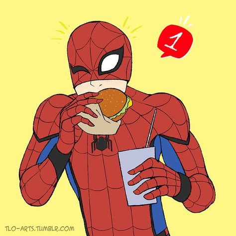 Man Eating, Asian Architecture, Food Truck Design, Truck Design, Great Power, Comic Illustration, Avengers Assemble, Spider Verse, Peter Parker