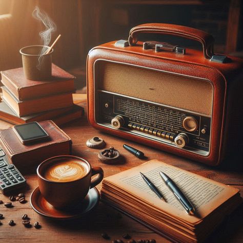 Radio Video Aesthetic, Retro Radio, Antique Radio, Old Kitchen, Radio Station, Cottage, Quick Saves