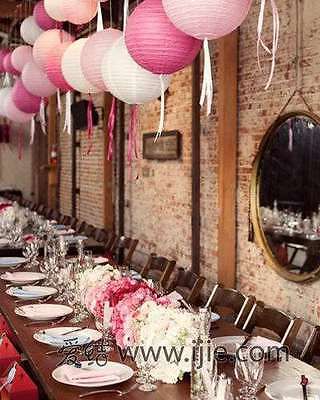 Chinese Paper Lanterns Lamp Wedding Birthday Party Decoration All Size Chinese Paper Lantern, Balloon Lanterns, Paper Flower Ball, White Paper Lanterns, Paper Lanterns Wedding, Lantern Decor Wedding, Lantern Centerpiece Wedding, Paper Lanterns Diy, Paper Balloon