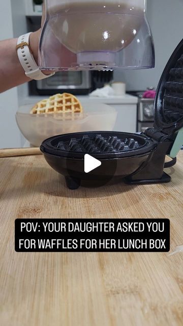 Natali on Instagram: "Well, with me out of ideas what to put in their lunch boxes and I prefer to make their food myself, this little waffle maker was a real surprise. It turned out quite well!

While it was cooking, i was able to prepare the snack box and other stuff for their lunch. Next time, we will try chocolate waffles, and I even have an idea for a pizza one!

The recipe for this one was:

1 egg
1 tbsp plain yogurt 
2 tbsp sugar
3/4 cup milk
2 tbsp vegetable oil
1 tsp vanilla extract 
1.5 cups all-purpose flour
1.5 tsp baking powder 

Mix all until all combined. Let it sit for 5-10 before pouring, it will thicken by the time you pour it and easier to handle. 

#lunchboxideas #miniwafflemaker #dashwafflemaker #kids #lunchideasforkids #waffles #pickyeaters #easyrecipes #instarecipe #b Waffle Lunch Ideas, Pizza Lunch Box Ideas, Chocolate Waffles, Plain Yogurt, Snack Box, Waffle Maker, A Pizza, Picky Eaters, Kids Lunch