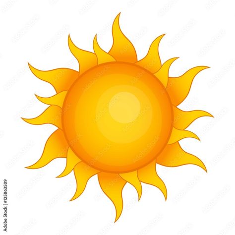 Sun icon. Cartoon illustration of sun vector icon for web design Stock Vector Sun Vector Illustration, Sun Vector, Sun Icon, Cartoon Style Drawing, Cartoon Style, Cartoon Illustration, Social Studies, Vector Icons, Cartoon Styles