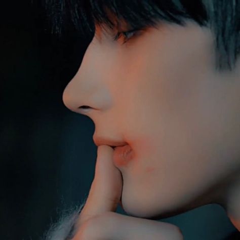 Heuning Kai Side Profile, Hueningkai Side Profile, Huening Kai Nose, Huening Kai Side Profile, Huening Kai, Edit Icon, Side Profile, Profile Picture, Collage