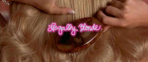 Legally Blonde 3, Legally Blonde Movie, Film Font, Blonde Movie, Blonde Gif, College Beauty, Blonde Aesthetic, Chick Flicks, Elle Woods