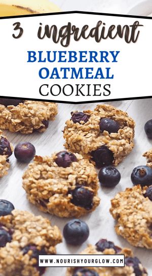 2 Ingredient Breakfast Cookies, Banana Blueberry Breakfast Cookies, Blueberry Oatmeal Cookies Healthy, Blueberry Oat Cookies, Healthy Oatmeal Cookies Breakfast, Healthy Cookies Without Bananas, 3 Ingredient Breakfast Cookies, Blueberry Breakfast Cookies Healthy, Three Ingredient Oatmeal Cookies