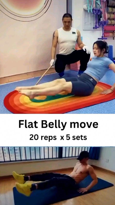 Flat Belly Workout Fast, Flat Tummy Workout, Lower Belly Workout, Workouts For Women, Tummy Workout, Basic Workout, Workout Without Gym, Pose Yoga, Bodyweight Workout Beginner