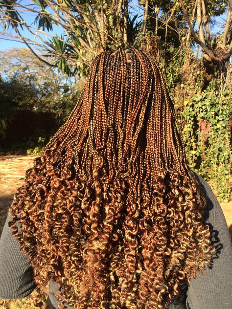 Braidedbyru 🇿🇼💕 #knotlessbraids #brownskin#curly Knotless Braids, Brown Skin, Braids, Hairstyles, Hair Styles, Plaits