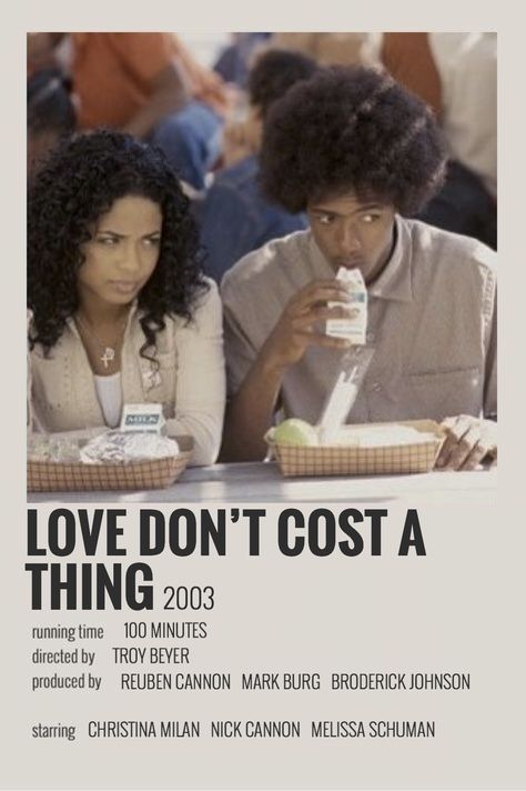 Love Don't Cost A Thing, Black Love Movies, Movie Character Posters, Movies To Watch Teenagers, Netflix Movies To Watch, Iconic Movie Posters, Movie To Watch List, New Movies To Watch, Girly Movies