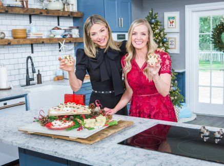 Emily Hutchinson Makes Christmas Cookies Emily Hutchinson, Home And Family Crafts, Christmas Foods, Christmas Cookies, Christmas Food, Holiday Recipes, Sleeveless Formal Dress, Home And Family, Bridesmaid Dresses