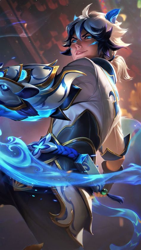 Porcelain Ezreal, League Of Legends Live, Ezreal League Of Legends, Lol Champ, League Of Legends Art, Wallpapers 4k Hd, Hd Mobile Wallpaper, Male Fairy, Legend Images