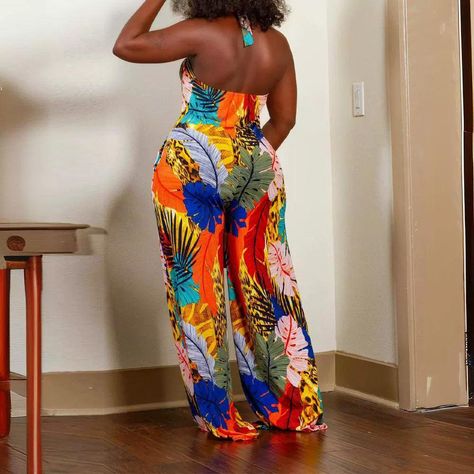 New product: Women's Leaf Printed V-neck Jumpsuit 👉🏽👉🏽 https://nuel.ink/IPveOn Revamp Your Summer Style!** 🌞 20% OFF + FREE shipping on our 2024 collection. Be the envy of every beach! Shop Now! #FashionFinds #SunnyDeal #StylishSplash #SummerEssentials #FashionSale #SummerVibes #ShopNow #SummerEssentials Jumpsuit For Women, Beach Shop, American People, Bra And Panty Sets, Fashion Sale, Evening Dresses Long, 2024 Collection, Summer Essentials, Leaf Prints