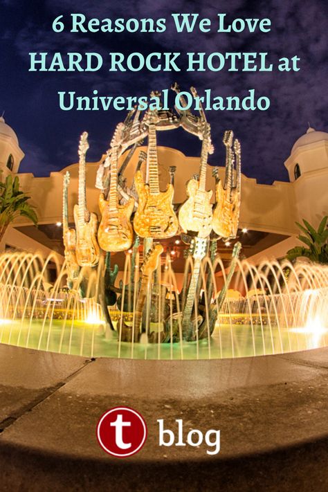 Universal Hotels Orlando, Universal Studios Hollywood Hotels, Universal Studios Orlando Crowd Calendar, Harry Potter Land, Universal Studios Orlando At Night, Hard Rock Hotel Orlando, Universal Trip, Hard Rock Hotel, Universal Orlando