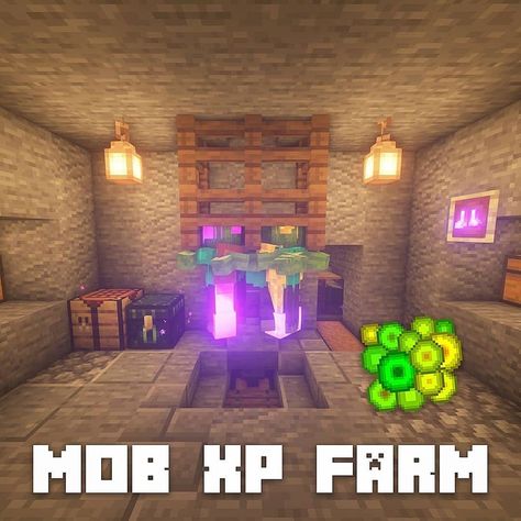 63 Likes, 1 Comments - Minecraft Guide (@mcraftguide) on Instagram: “[Mob XP Farm] :- Which Is Your Favourite Spawner And Why ? . If you want to See more Awesome…” Minecraft Spawner Xp Farm, Minecraft Xp Farm, Farm Room, Minecraft Things, Minecraft Farm, Melty Bead Patterns, Minecraft Mobs, Minecraft Inspiration, Cool Minecraft Houses