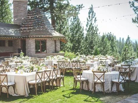 Tahoe Wedding Venues, Alpine Wedding, Resort Reception, Lake Tahoe Wedding Venues, Lake Tahoe Resorts, Stables Wedding, Edgewood Tahoe, Redwood Wedding, Airbnb Wedding