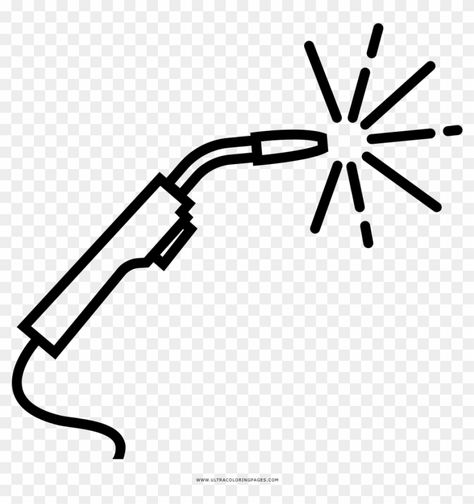 Sparks Drawing, Welding Sparks, Donut Coloring Page, Dance Coloring Pages, Pig Face, Page Arizona, Step Ladders, Step Ladder, Christmas Coloring Pages