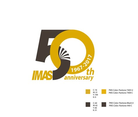 IMAS 50th Anniversary Logo on Behance Anniversary Logos, Church Logo Design, Logo Design Inspiration Simple, 50th Anniversary Logo, Company Anniversary, 100 Logo, Art Galleries Design, 10 Logo, 25 Year Anniversary